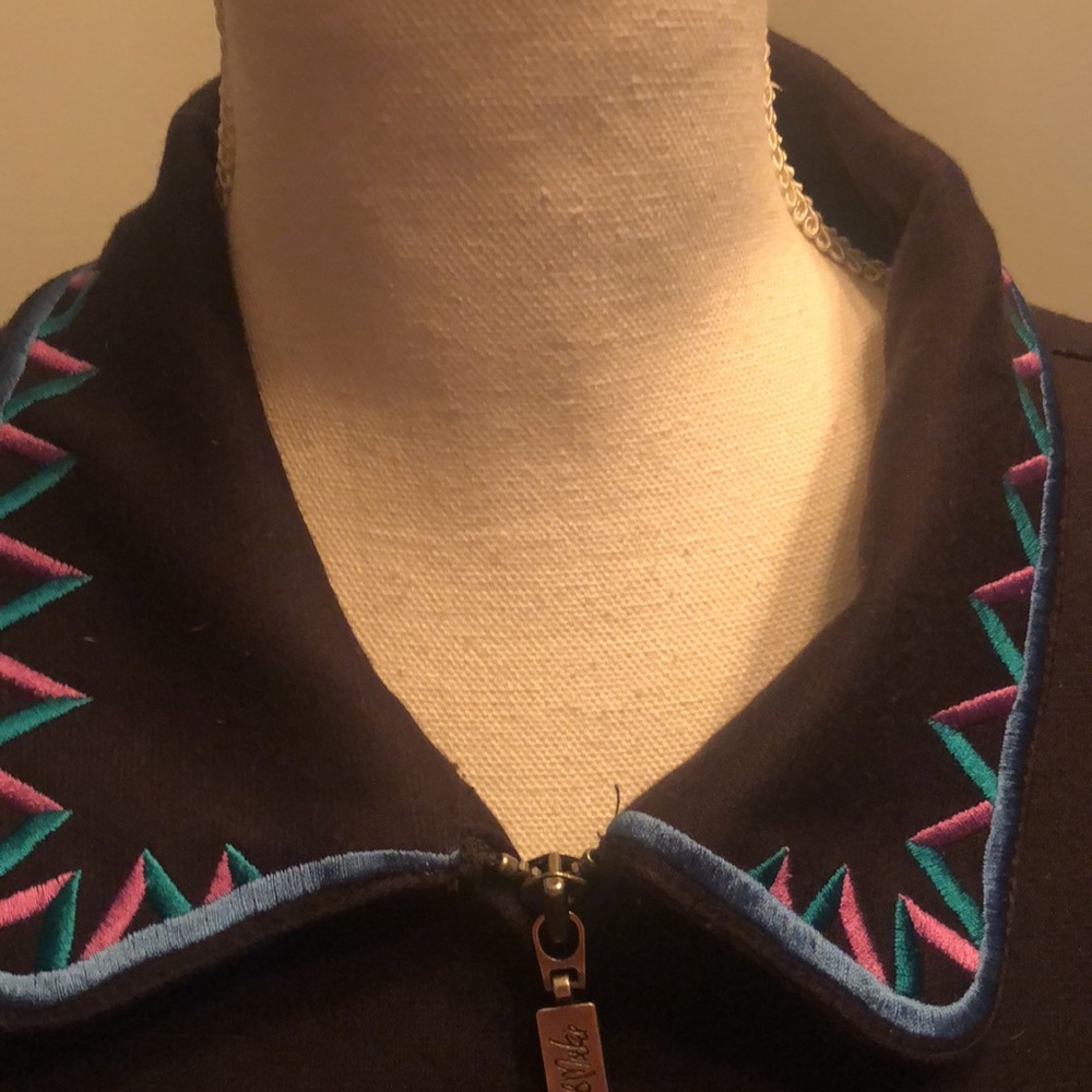 Bob Mackie Wearable Art Jacket - image 2